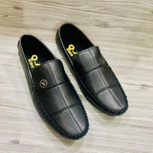 Men’s Rexine Comfortable Loafers Black